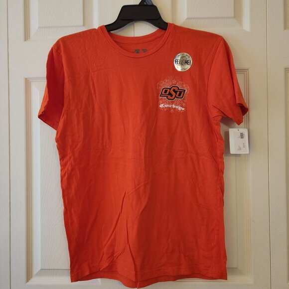 OSU Oklahoma State Cowboys Orange T-Shirt Size M My U Licensed Collegiate Cotton - Picture 1 of 8